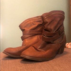Heeled Ankle Boots (Size 10)